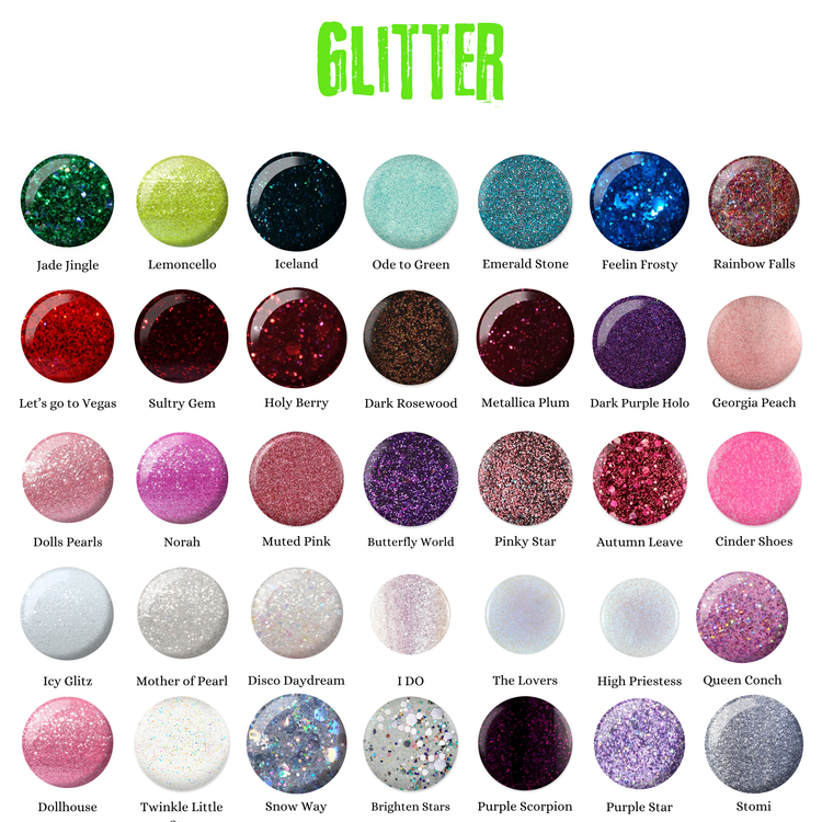 Solid Glitter Sets