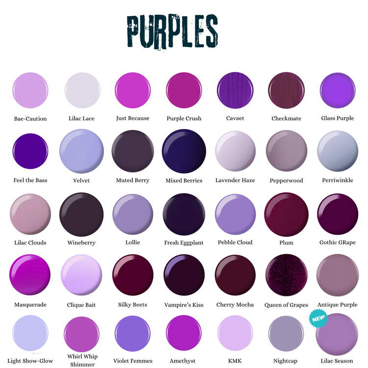 Solid Color Nail Sets