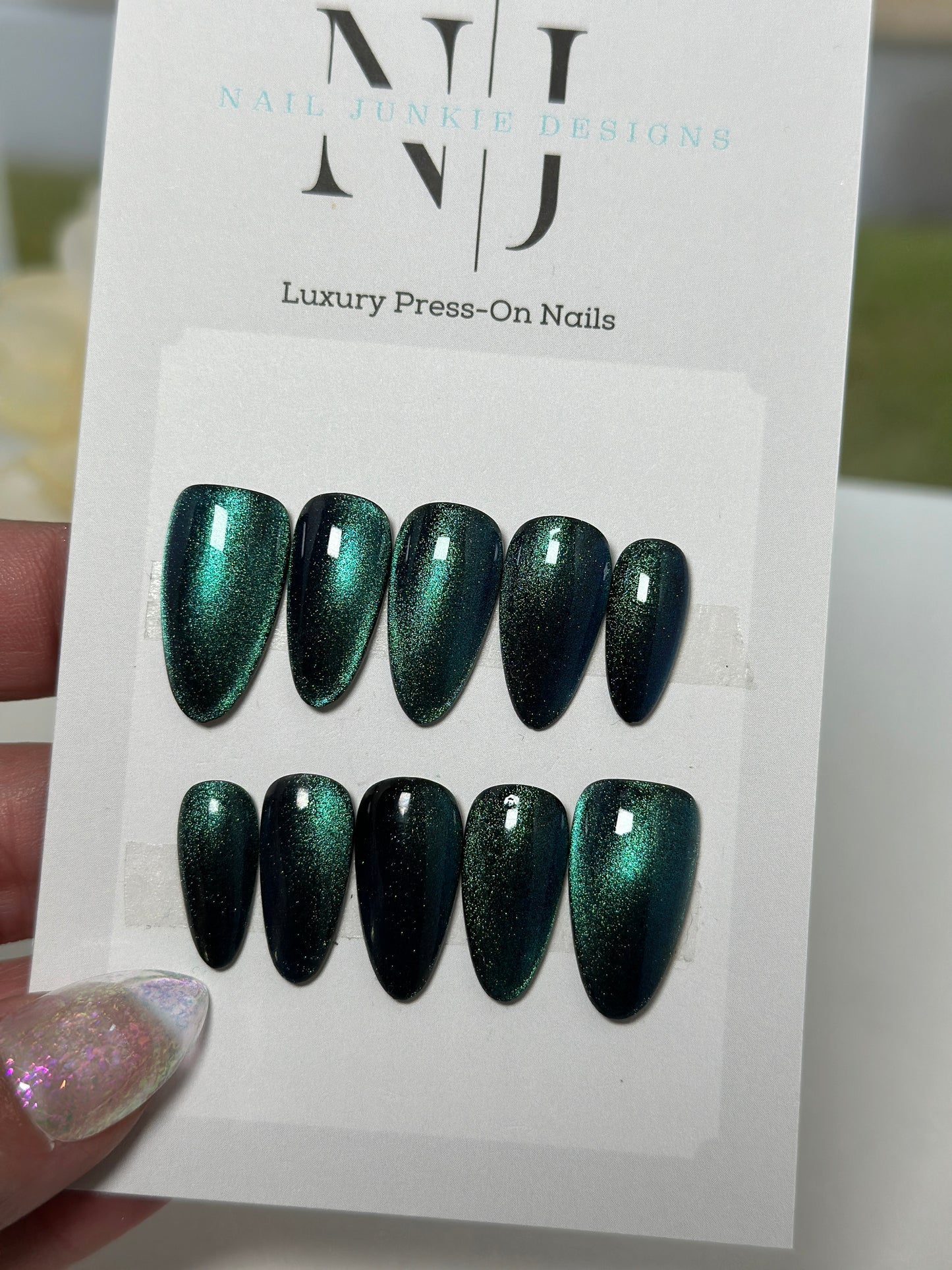 Teal Cat Eye