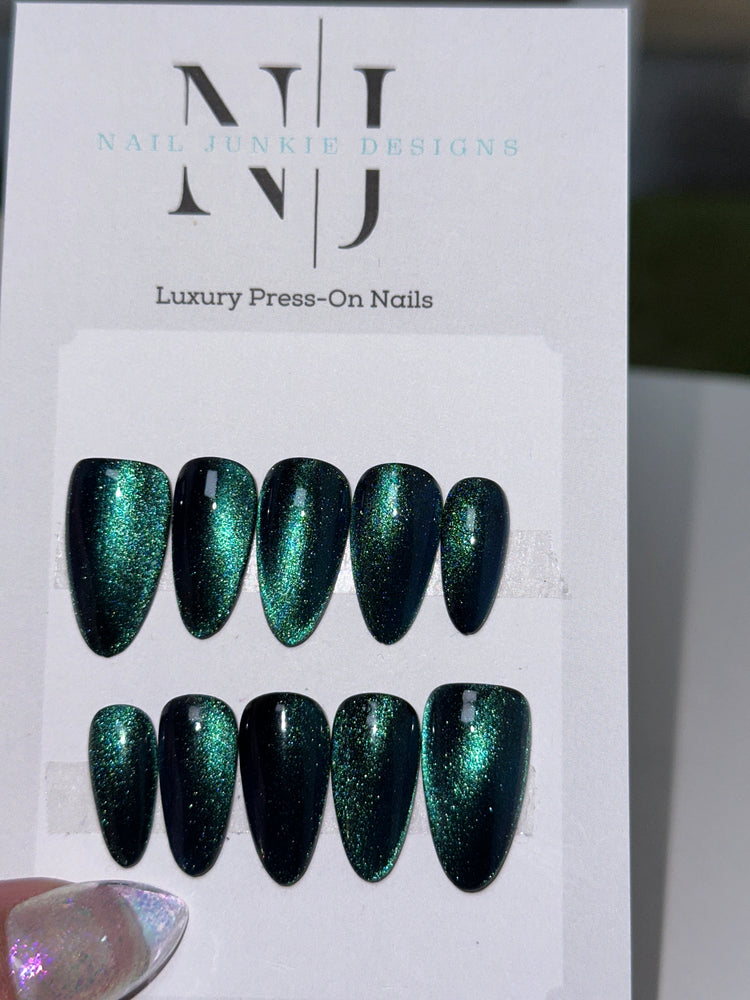 Teal Cat Eye