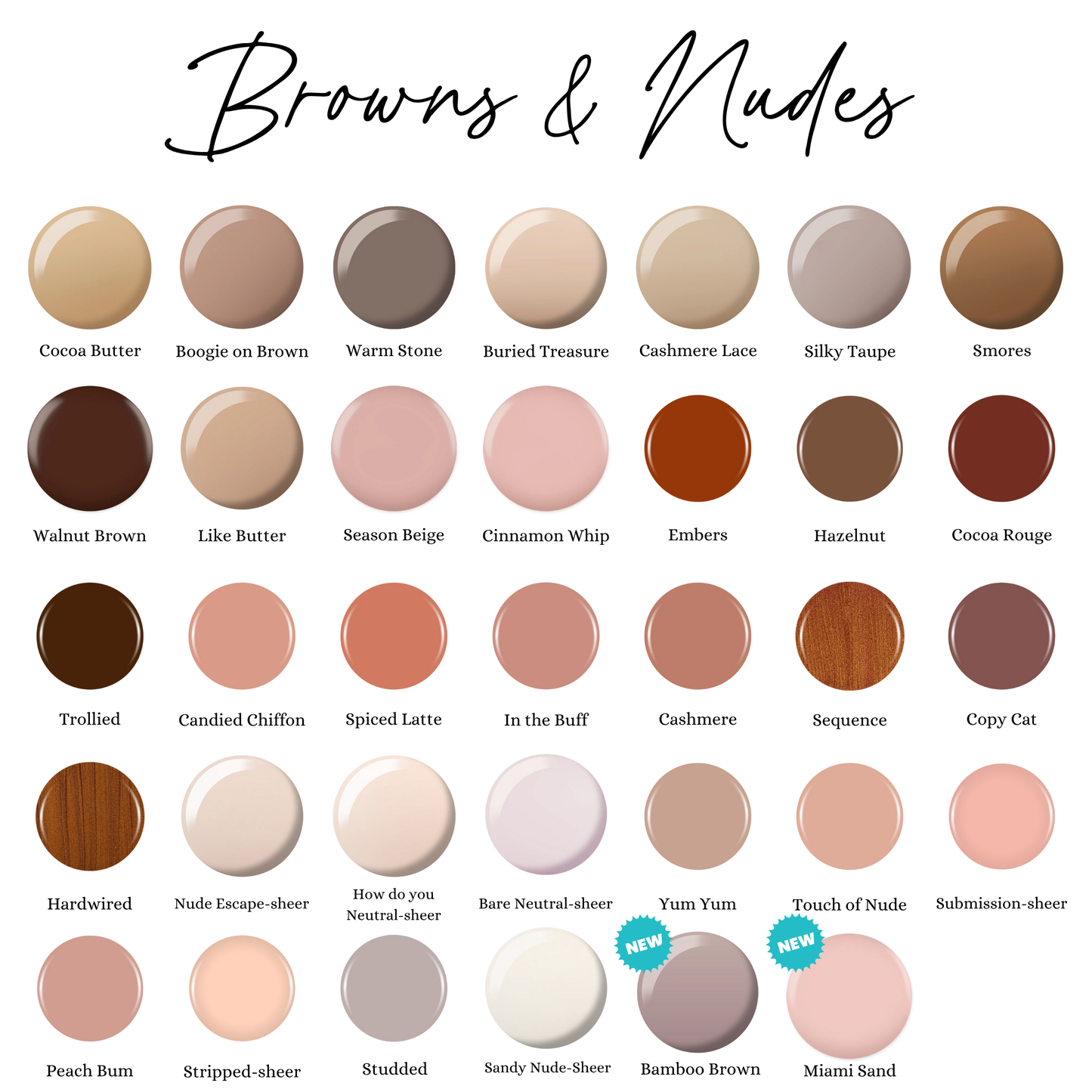 Solid Color Nail Sets