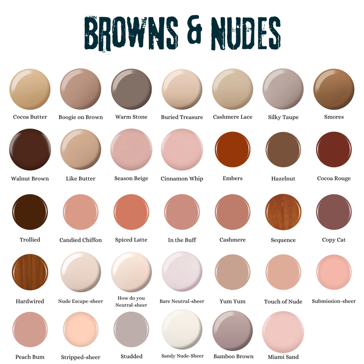 Solid Color Nail Sets