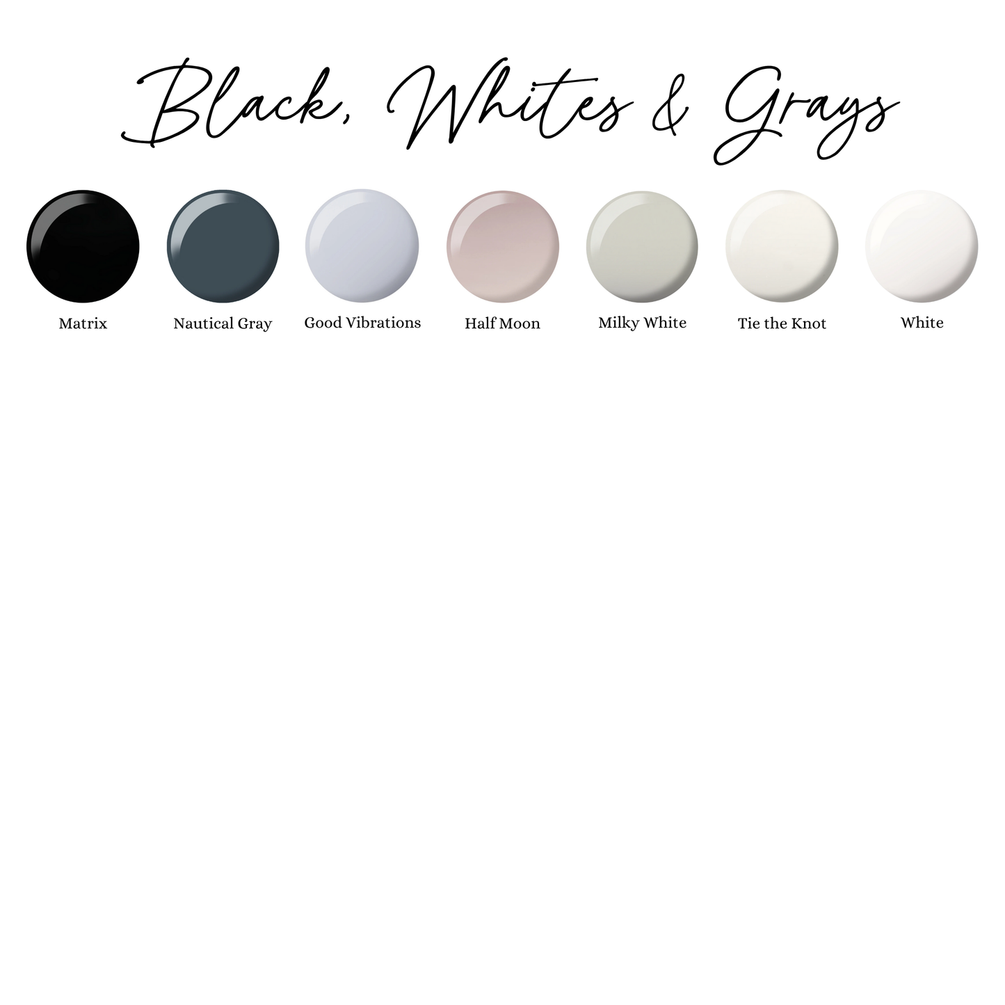 Solid Color Nail Sets