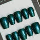 Dark Aqua Glitter