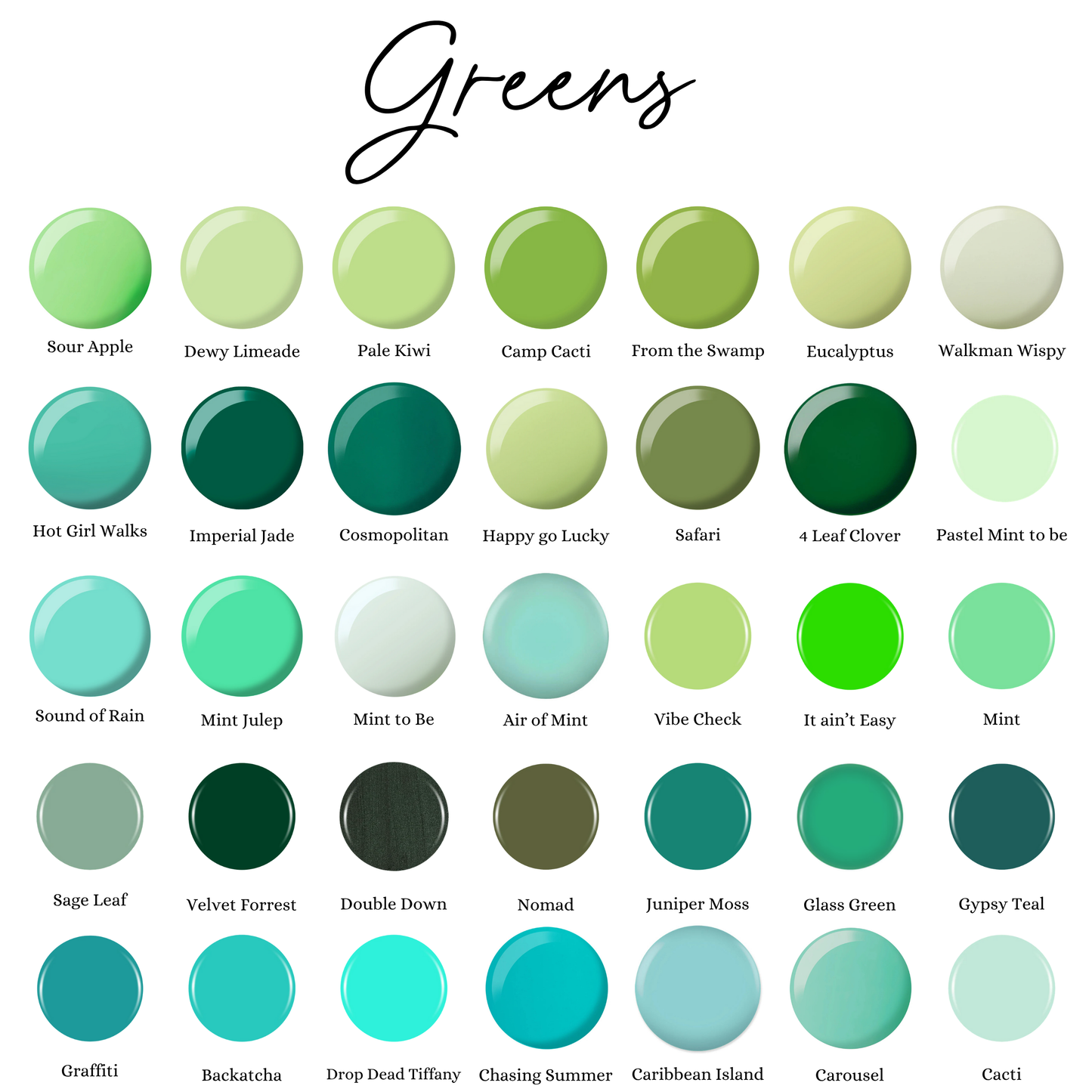 Solid Color Nail Sets