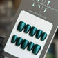Dark Aqua Glitter