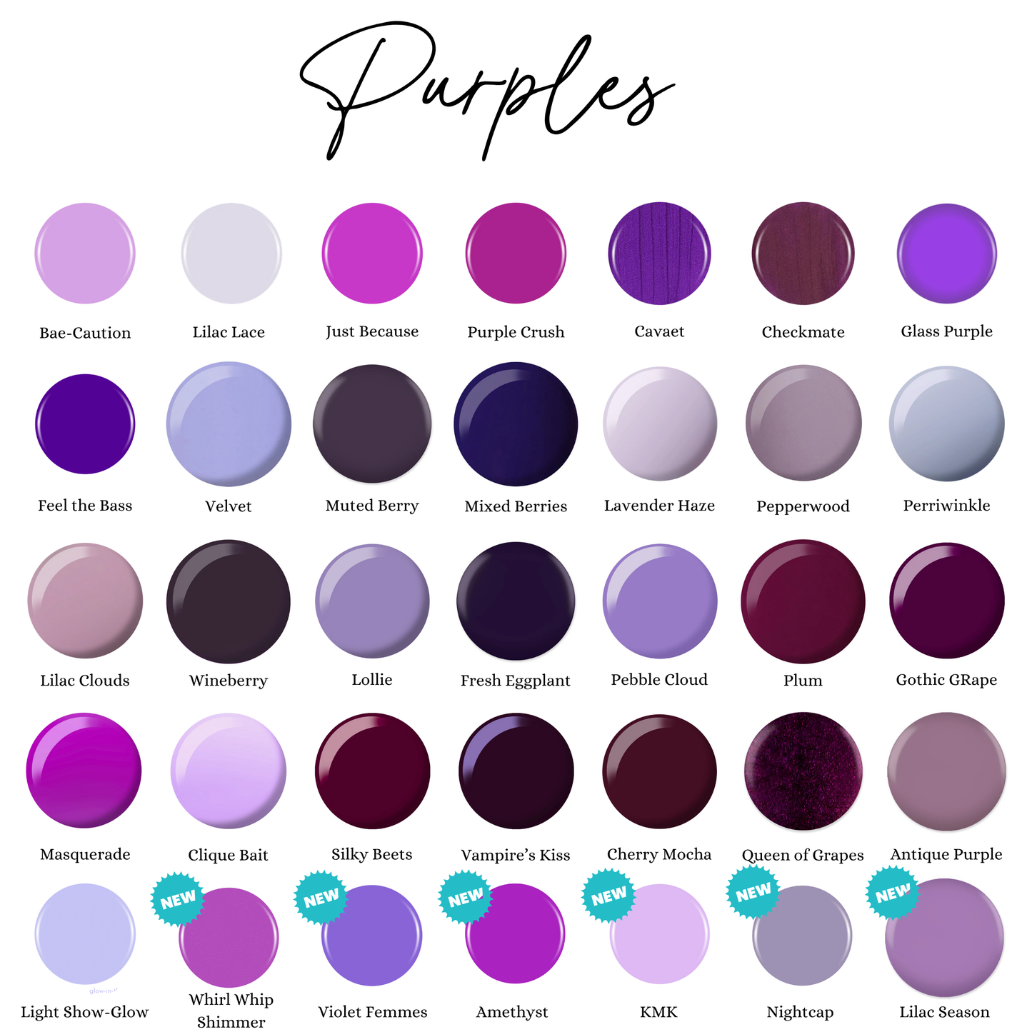 Solid Color Nail Sets