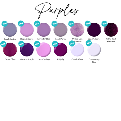 Solid Color Nail Sets