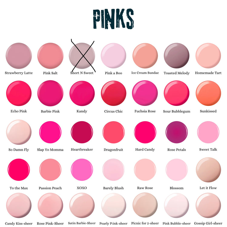 Solid Color Nail Sets