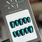 Dark Aqua Glitter