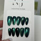 Teal Cat Eye