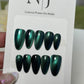 Teal Cat Eye