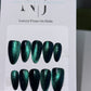 Teal Cat Eye